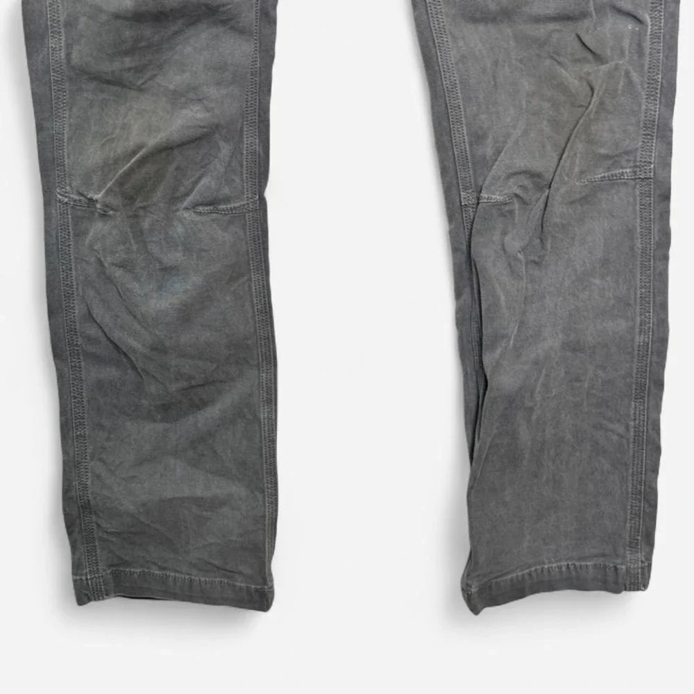 Carhartt Straight Fit Work Pants Gray 33x32 Utility Canvas Carpenter Workwear‎